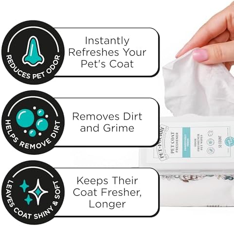 Pet-Pourri Pawsitively Fresh Deodorizing Pet Wipes, 50 Count - Image 4