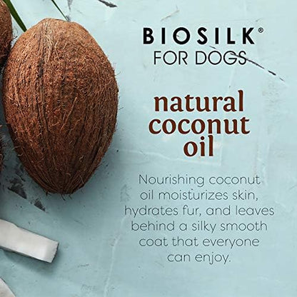 BioSilk for Dogs Silk Therapy Conditioner, with Coconut Oil, 12 Fl Oz - Image 3