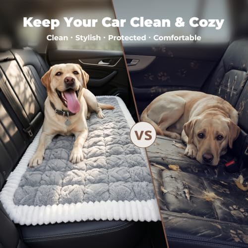 Avont Dog Bed for Car Back Seat, 2026 New Backseat Pet Bed Mat - Image 6