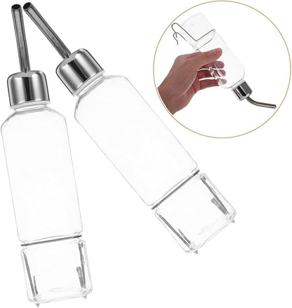 balacoo Pet Hanging Water Dispenser 9.84In Portable Leak-Proof Automatic Dog Water Bottle for Crate and Kennel Feeding