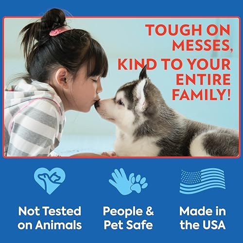 OUT! PetCare Pet Odor & Stain Remover Spray, Carpet & Floor Cleaner, Deodorizer for Dogs & Cats, Made in USA, 32 fl oz (6 Pack) - Image 7