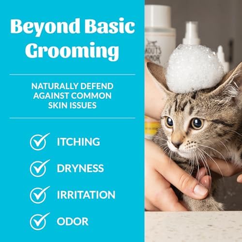 SKOUT'S HONOR Probiotic Cat Shampoo and Conditioner, 16 oz - Image 4
