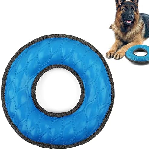 Tuff Pupper SuperChewy Tough Floating Dog Water Toy Strong Natural Rubber | Great Dog Fetch Toy | Pool Swimming Toy for Puppy| Durable Training Toy for Non-Aggressive Chewers by TuffPupper