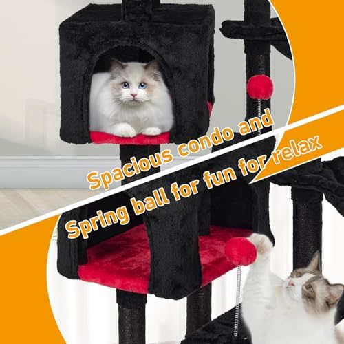 Cat Tree Cat Tower Condo Pet Activity Center Sisal Scratching Post - Image 5