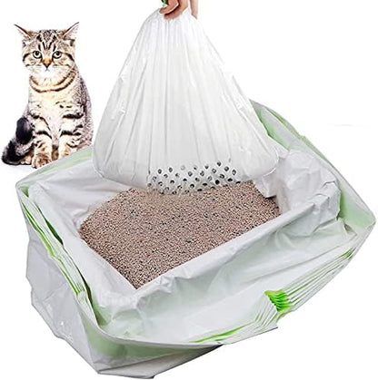 35 Count Cat Litter Box Liners, Sifting Litter Box Liners by Tylulikaty