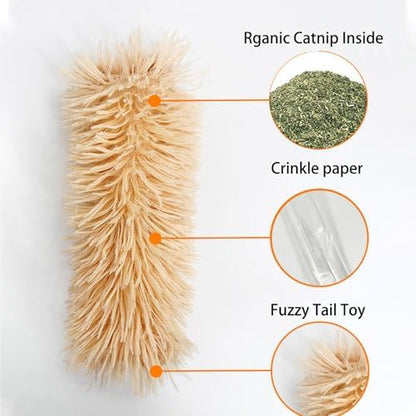 Cat Toys Pillows, Soft and Durable Catnip Toys with Crinkle Sound Inside， - Image 2