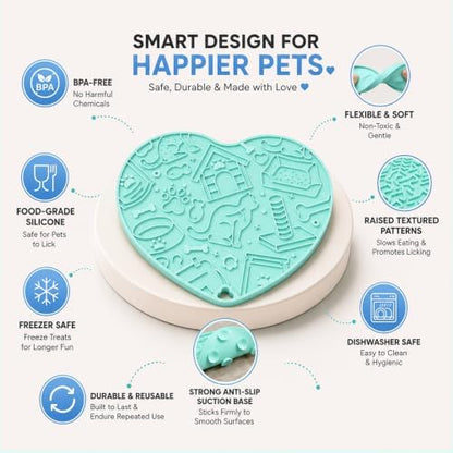 Interactive Cat Puzzle Feeder & Dog Enrichment Toy, Slow Feeder for Indoor Cats, Kittens, Puppies & Small Dogs, Treat Dispensing Food Puzzle to Encourage Foraging, Mental Stimulation & Reduce Boredom - Image 6