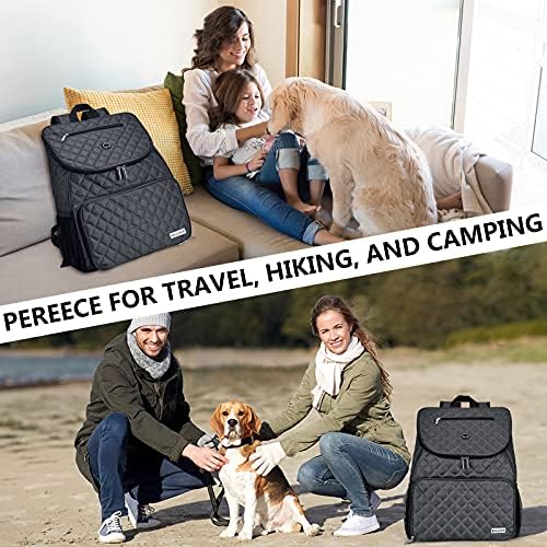 BAGLHER 丨Dog Travel Bag,Airline Approved Pet Supplies Backpack, Dog Travel Backpack with 2 Silicone Collapsible Bowls and 2 Food Baskets. - Image 6