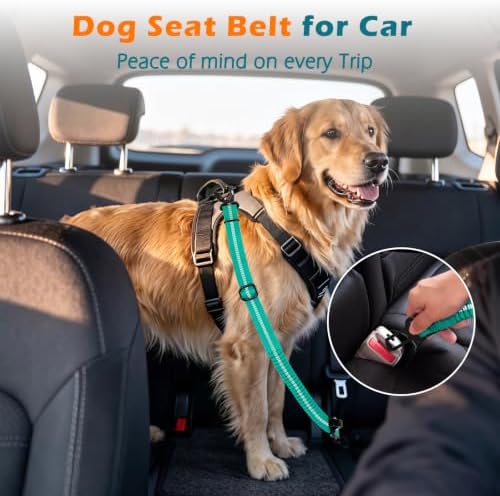 PetBonus Dog Seat Belt for Car, Durable Safe Dog Car Harness for Vehicle - Image 2