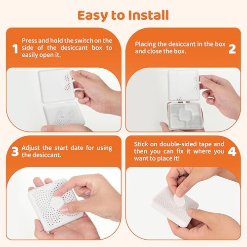 8-Pack Pet Food Desiccant Bag, Compatible with Petlibro Automatic Feeders,Upgrade Pet libro Desiccant Packets Keep Cat Food & Dog Food Dry and Fresh,with 8 desiccant case for storage - Image 5