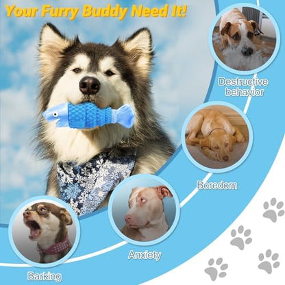 WinTour Tough Dog Toys for Aggressive Chewers, Indestructible Dog Chew Toys - Image 2