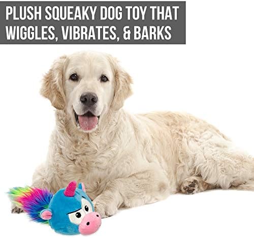 Hyper Pet Doggie Pal Unicorn Interactive Plush Dog Toy, Wiggles and Barks - Image 5