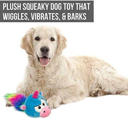 Hyper Pet Doggie Pal Unicorn Interactive Plush Dog Toy, Wiggles and Barks - Image 5
