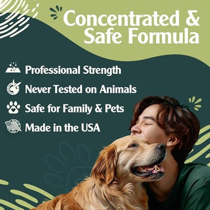 Sprinkle & Sweep: Pet Stain & Odor Enzyme Spray - 32oz, 2 Pack - No Scrubbing Concentrated Formula, Dog & Cat Urine Destroyer, Carpet Spot Cleaning - Image 6
