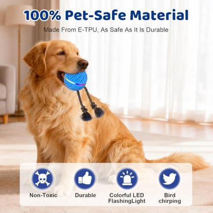 Smart Interactive Dog Toys Ball for Aggressive Chewers Medium Large,E-TPU - Image 5