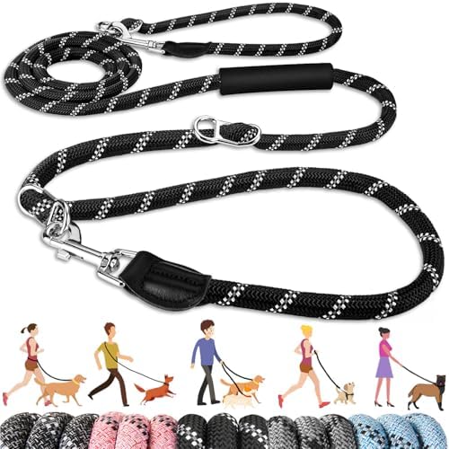 Lukovee Hands Free Dog Leash, 10FT Adjustable Waist-Lead & Shoulder Lead by Lukovee