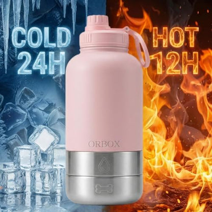 Portable Dog Water Bottle 32oz Insulated Travel Bottle for Small Dogs - Image 4