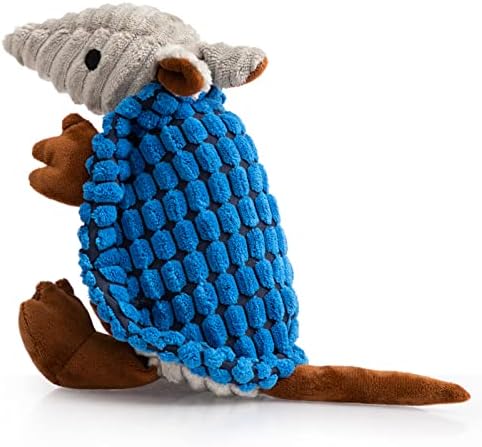Hollypet Armadillo Squeaky Puppy Dog Toys for Small Medium Dogs, 8" by Hollypet