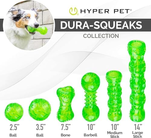 Hyper Pet DuraSqueak Dog Ball Toys (Interactive Toy that Float & Squeak) Squeaky Toys & Dog Balls for Playing, Fetching & Retrieving-Great Alternative to Traditional Tennis Balls-3.5" - Image 7
