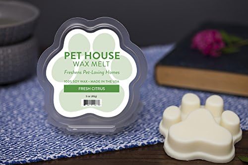 Fresh Citrus Scented Wax Melts Plant-Based Wax, 2 Pack Pet House - Image 3