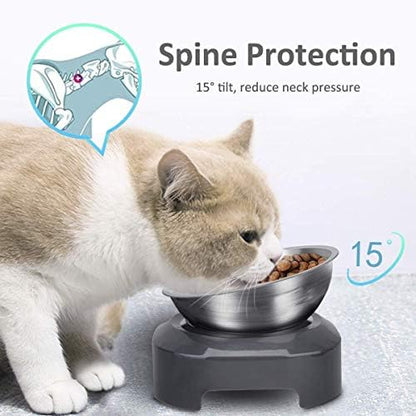 AYADA Dedicated Replacement Cat Bowl (2 Pack, Base Not Included) - Image 6