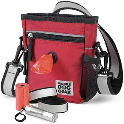 Mobile Dog Gear, Small Dog Walking Bag, Day or Night Reflective, 6 x 7 Inches - Image 3