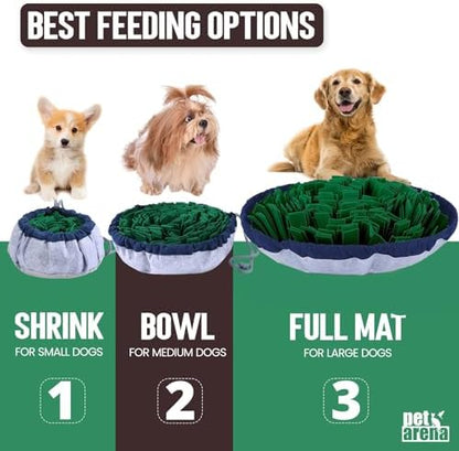 PET ARENA Adjustable Snuffle Mat for Dogs Puzzle Feeder Toy - Image 2