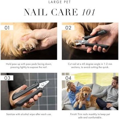 Tweezerman Large Nail Clippers for Pets - Manual Professional Nail Trimmer - Image 3