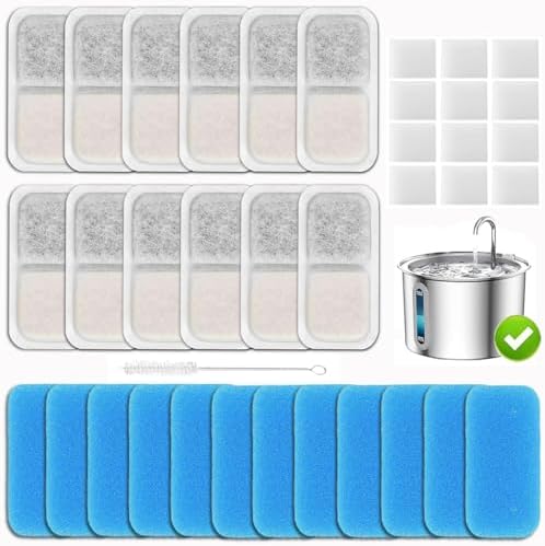 Pet Fountain Filters Fit for oneisall PWF-001 2L/67oz Cat Water Fountain by Svrinlio