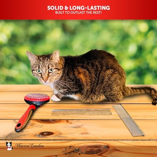 Warren London Cat DeMatter Pro Max 9-Inch Copper Grooming Comb - Image 7