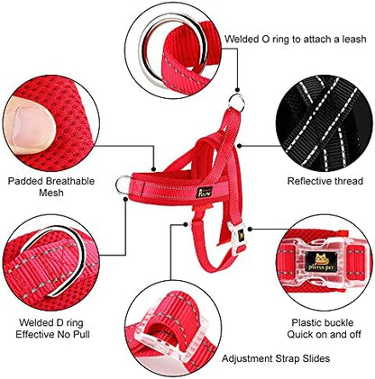 Plutus Pet No Pull Dog Harness for Medium Sized Dog, Breathable Mesh Padded - Image 2