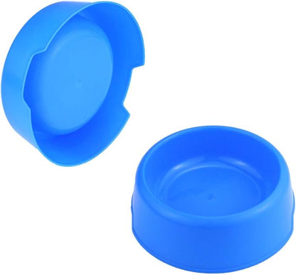 16 PCS Pet Plastic Bowls Dog and Cat Supply Plastic Food Feeding Water Dish Bowl Feeder
