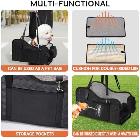 TKYZ Center Console Dog Car Seat for Small Dogs,for Car/SUV/Small Truck - Image 5
