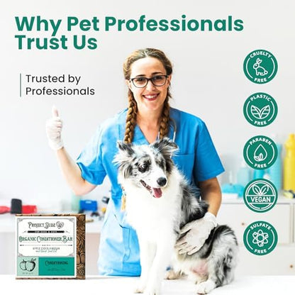 Project Sudz Dog Shampoo and Conditioner Bar with Hemp Seed Oil | Organic Dog Shampoo for Allergies and Itching | All Natural Bar Shampoo and Conditioner (2) - Image 4