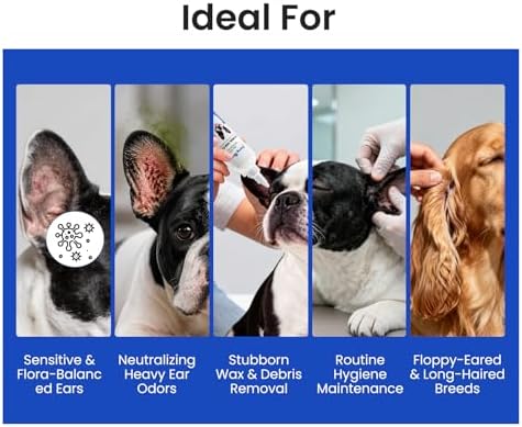 Itch Relief Natural Ear Cleaner for Dogs & Cats 8.45 oz - Image 4