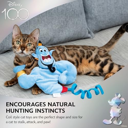 Disney for Pets Aladdin Genie Catnip Coil Cat Toy, 9 Inch - Image 4