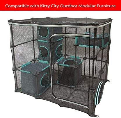 Kitty City Outdoor Catio Furniture and Play Kits for Cats, Pipes and Joints - Image 4