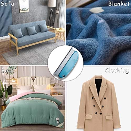 TTSAM Pet Hair Remover Brush ABS Double Serrated Structure Pet Hair Detailer for Car Interiors Furniture Carpet Couch Sofa Bed Clothes Blinds Cat & Dog Hair lint Remover Brush - Image 5