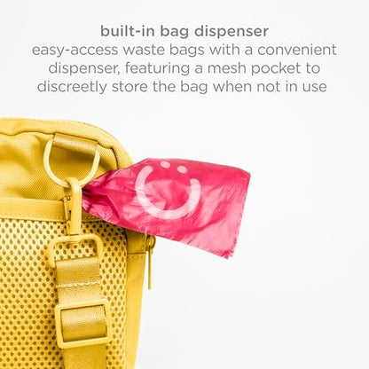 Ubbi Dog Treat Pouch for Training & Walking, Yellow - Image 5