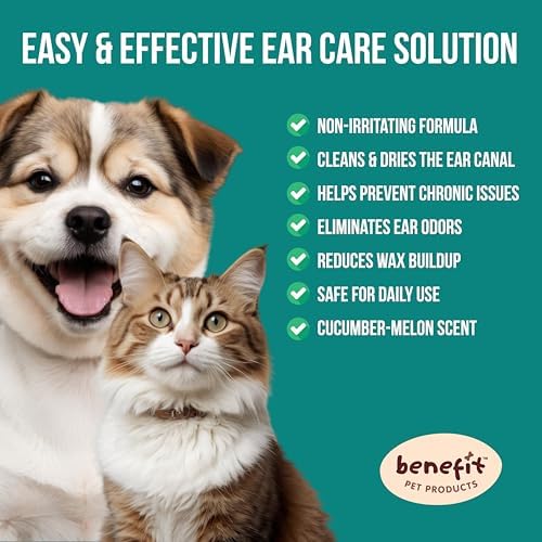 Benefit Pet Products Dog Ear Wipes - Ear Cleaner for Dogs to Prevent Infections, Itching & Odor - Aloe & Eucalyptus, Grooming Wipes - 100 Count - Image 5
