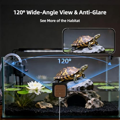 5MP Aquarium Camera,Time Lapse WiFi Reptile Camera & Terrarium & Fish Tank - Image 6