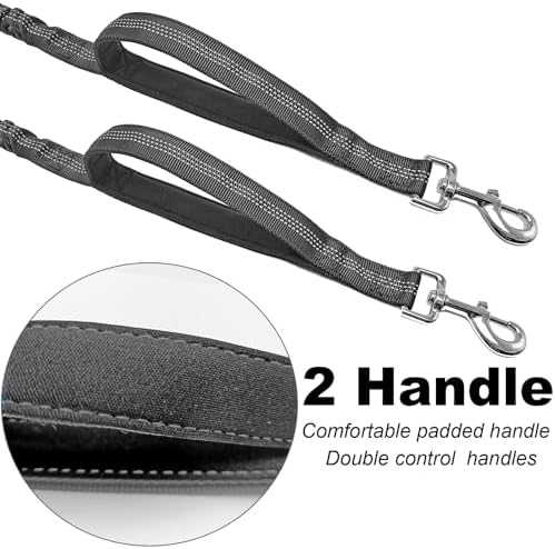 Dual Dog Leash Coupler Double Control Padded Handle for 2 Large Dogs - Image 3