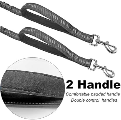 Dual Dog Leash Coupler Double Control Padded Handle for 2 Large Dogs - Image 3