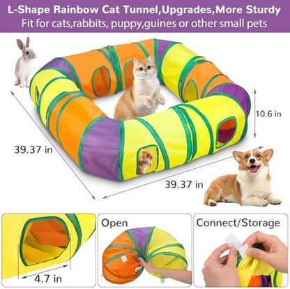 Retro Shaw Interactive Cat Toys for Indoor Cats Kitten,Relieve Bored,25PCS - Image 2