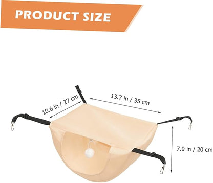 Cat Cage Hammock Breathable Cat Bed for Indoor Use Hanging Hammock for Pets Comfortable and Washable for Play and Sleep