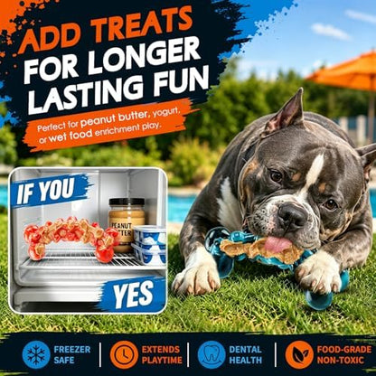 WOWBALA Dog Toys for Aggressive Chewers,Indestructible Dog Chew Toy - Image 5