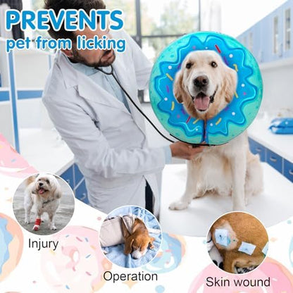 BEAUTYZOO Dog Cone Collar Alternative After Surgery,Pet Neck Donut E‑Collar - Image 3