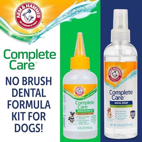 Arm & Hammer Complete Care Brushless Dental Kit for Dogs, 4 Oz Each - Image 2