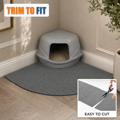 Cat Litter Mat, 17 x 23 in – Non-Slip, Cut-to-Fit - Image 4