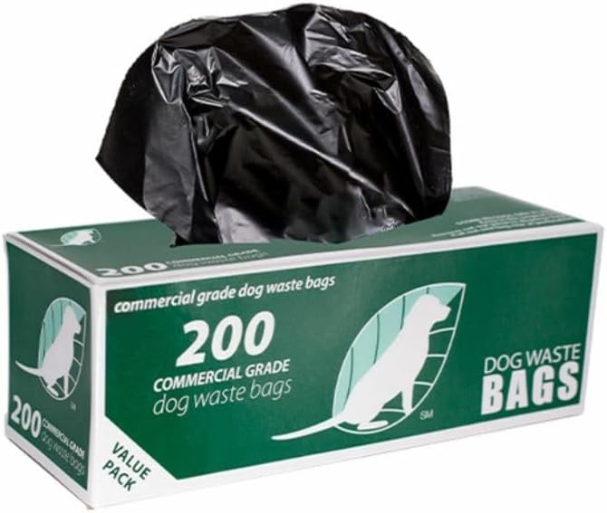 Zero Waste USA 6,000 Commercial Grade, non-branded, Dog Waste Station Refill Roll Bags - 40% Thicker competitor brands Roll Bags - Fits Any Dog Waste Station - 30 rolls of 200 bags